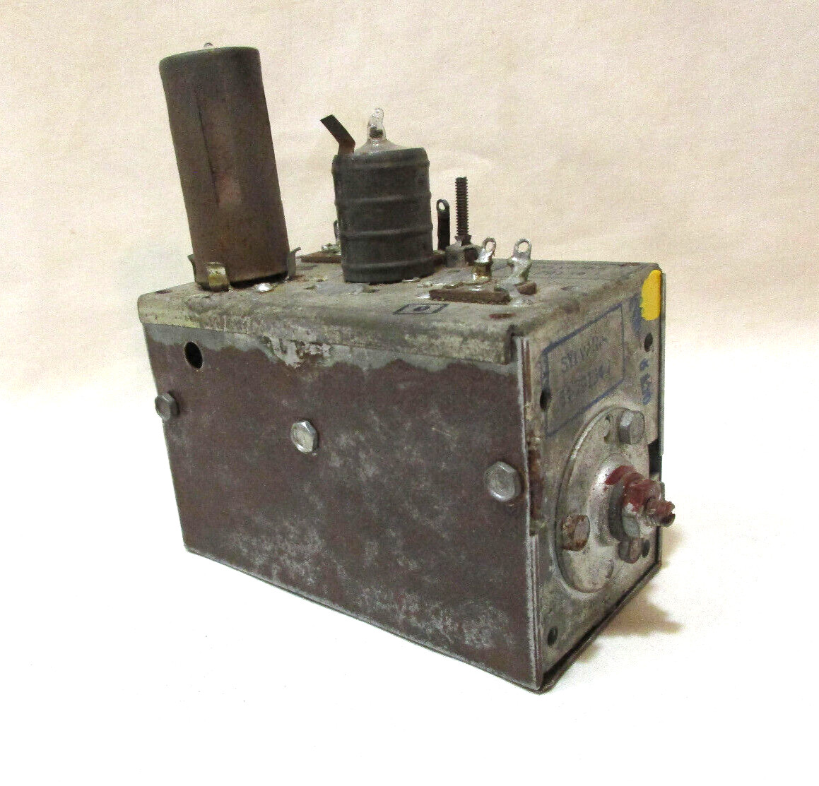 Rare SARKES TARZIAN UHF Tuner for 1953 Sylvania TV Chassis 1-510-2, with Tubes