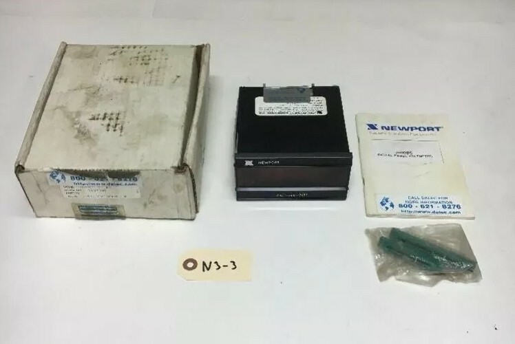 New Newport Electronics 2000BS-2 A3 Digital Panel Volt Meter 115/230V Warranty!