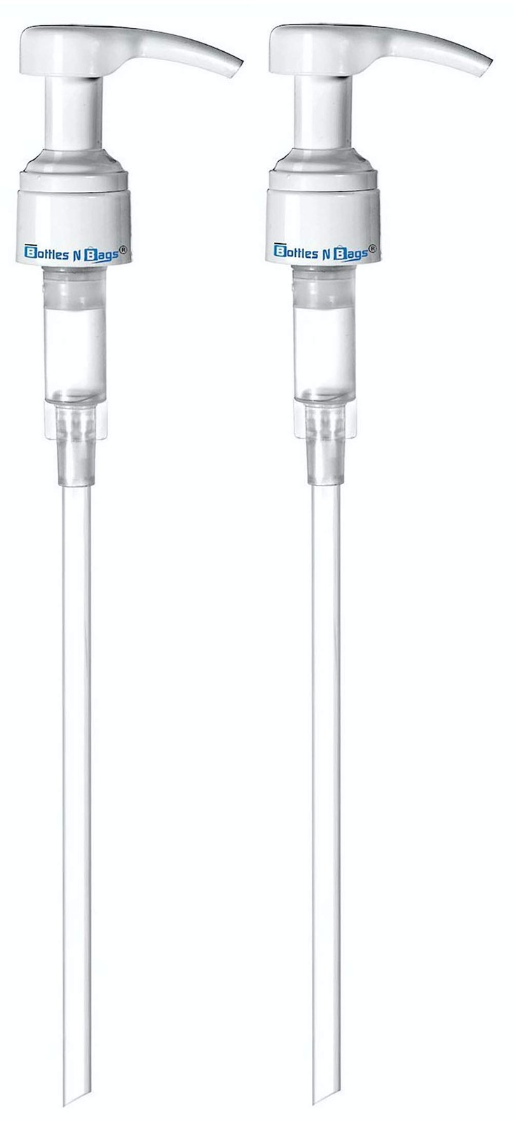 2 New Aveda Bottle Pumps fits 1 Liter Products Shampoo, Conditioner, White