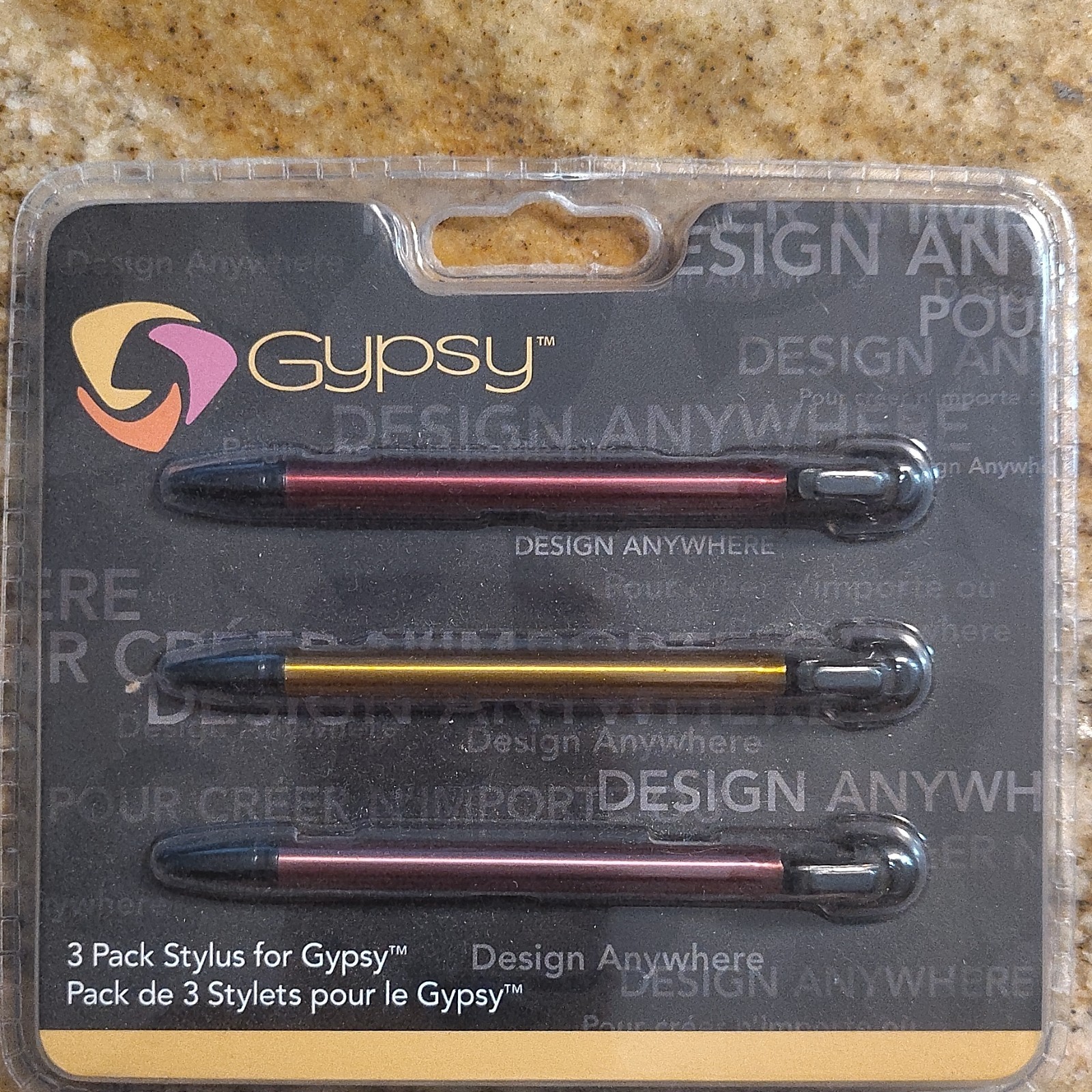 Gypsy Stylus 3 Pack Version 2 Scrapbooking Tool 29-1079