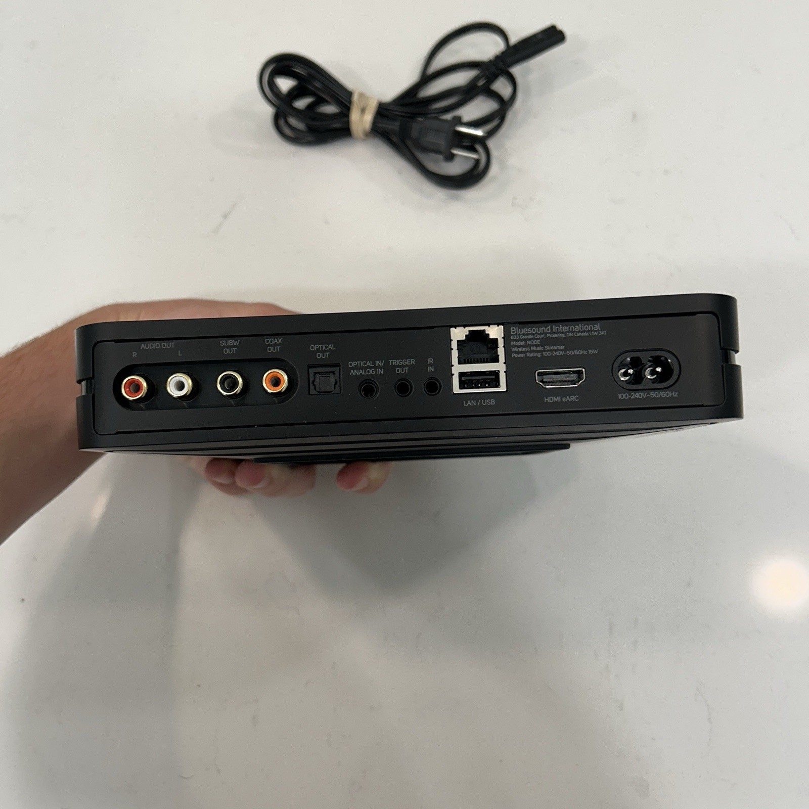 Bluesound NODE (N130) Music Streamer - Black