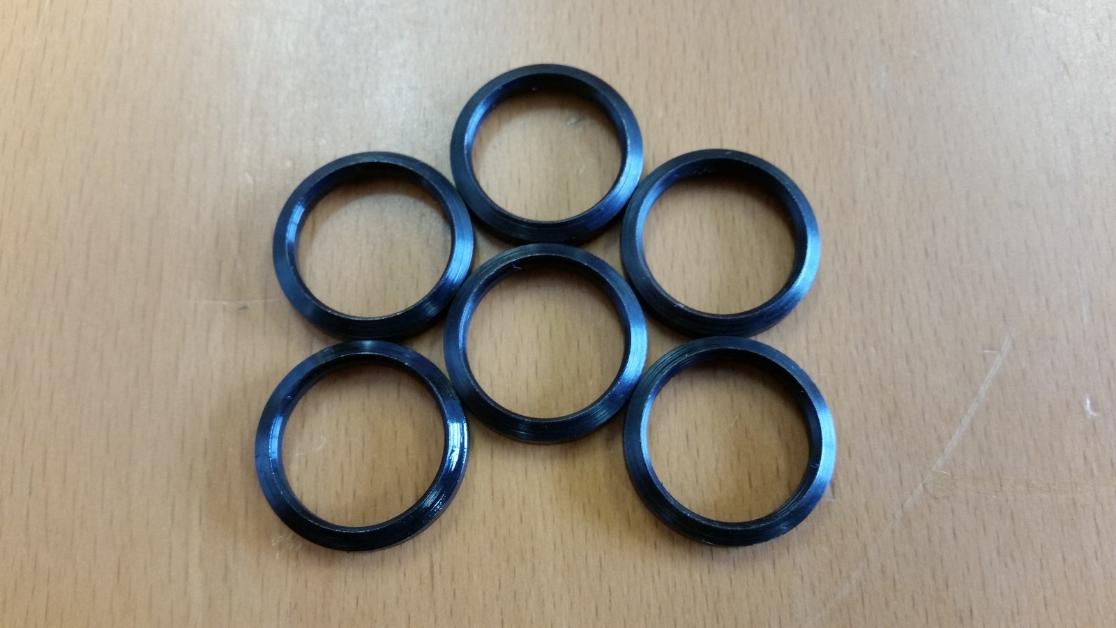 6 pcs Crush Washer for .308 5/8x24 7.62 .300  Made in USA! FreeShipping!