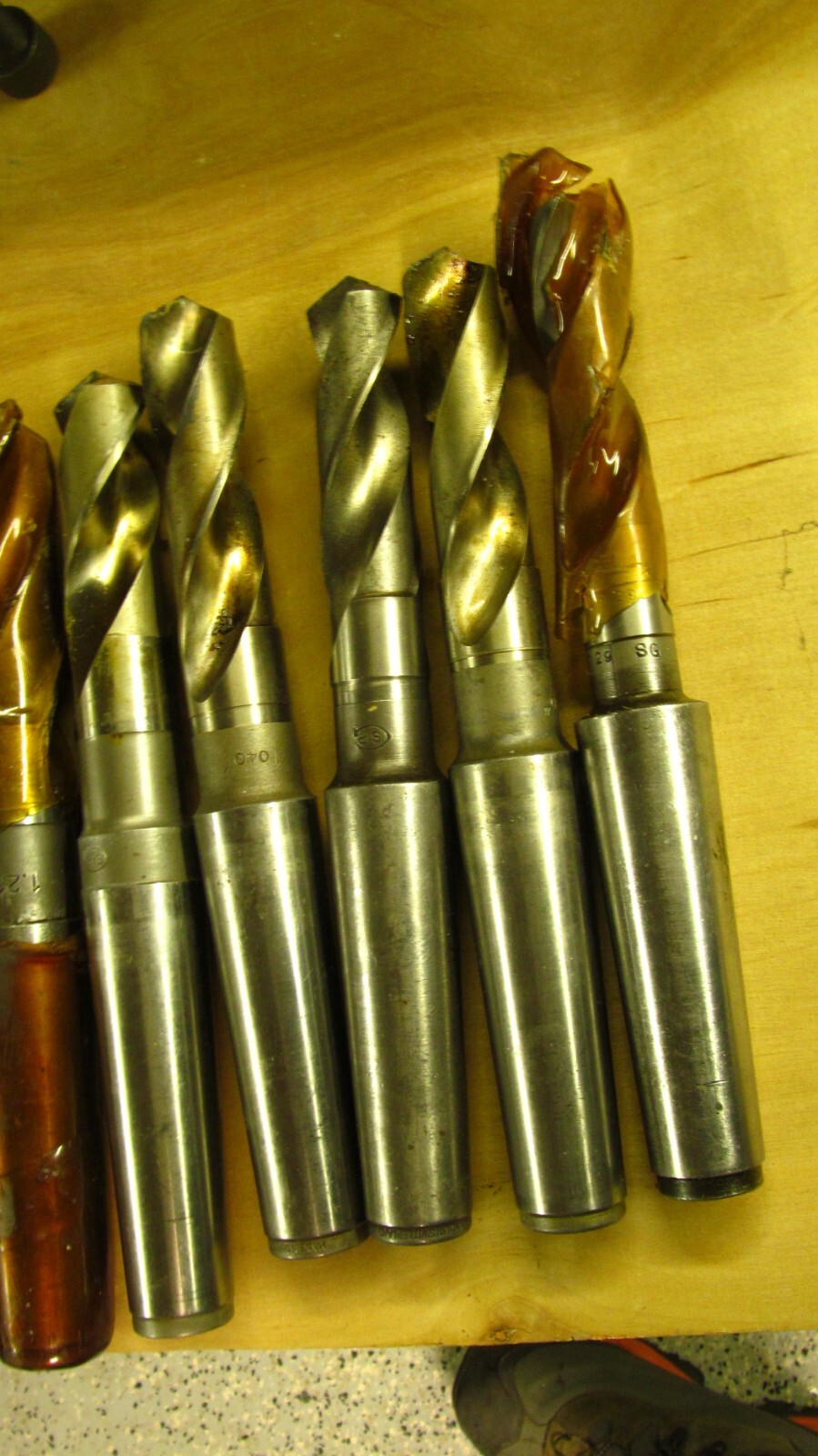 SIP Societe Genevoise Lot of 10 New & Used Drills Range .850"-1.940"