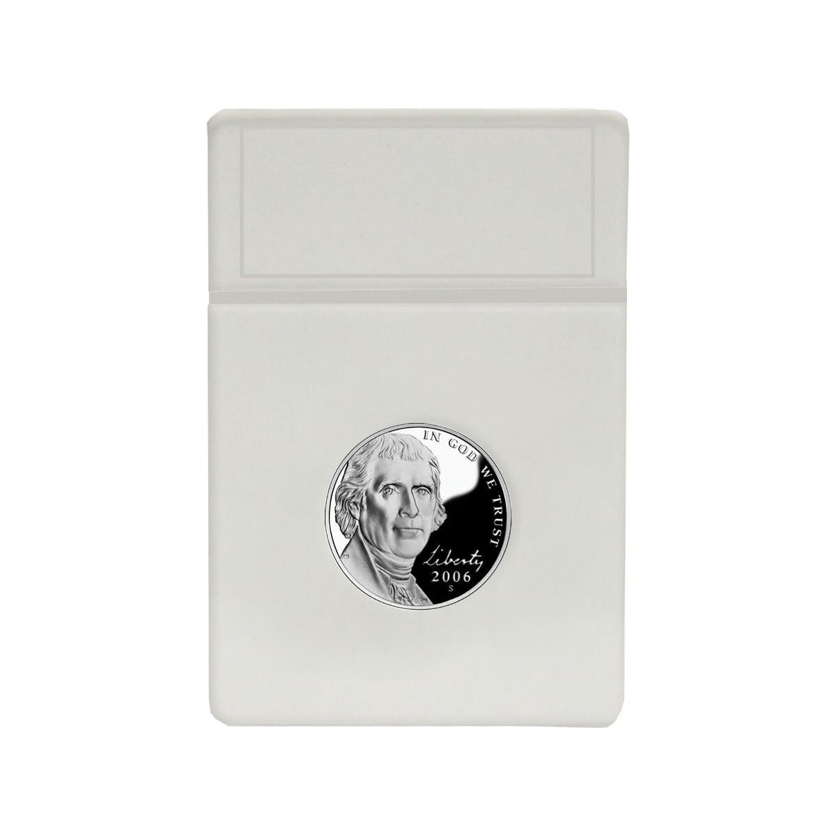 NEW 75pk BCW Nickel Display Slab Insert- White Foam Insert