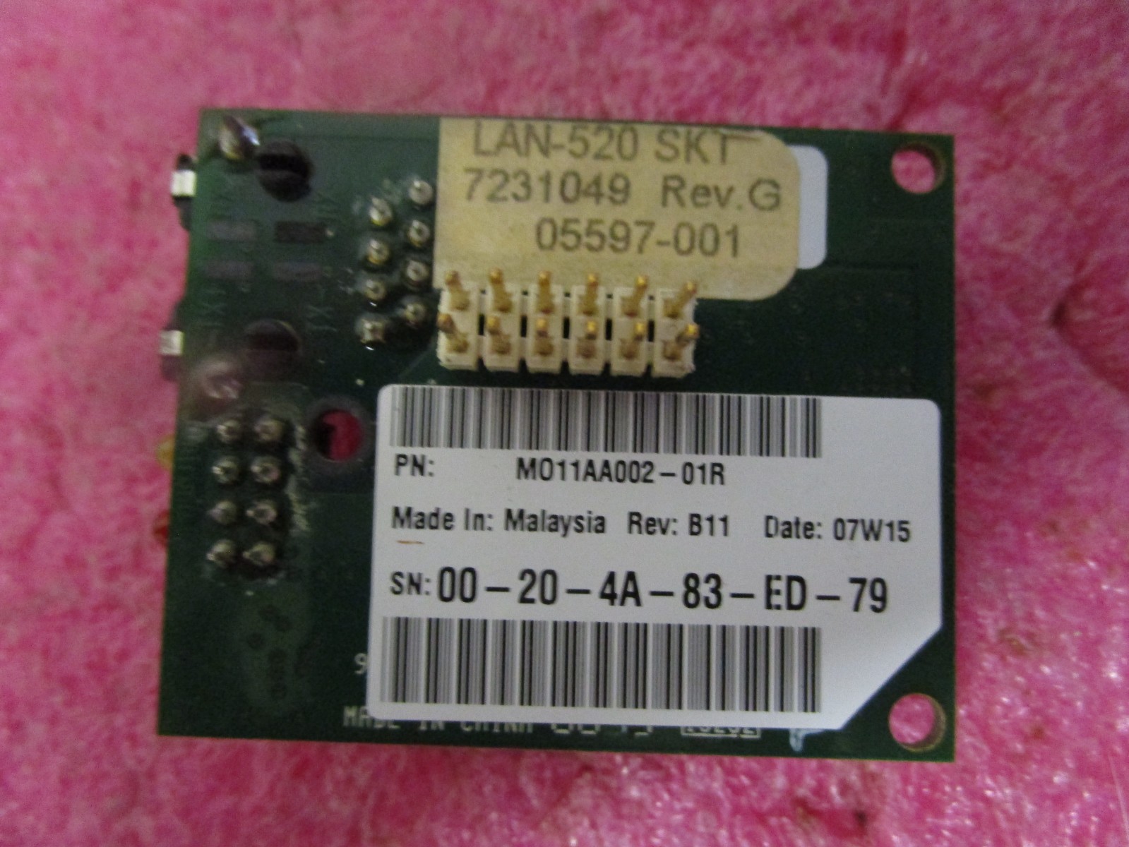 Keri Systems Ethernet Module RS232 Ethernet Protocol Converter LAN-520-Rev-G