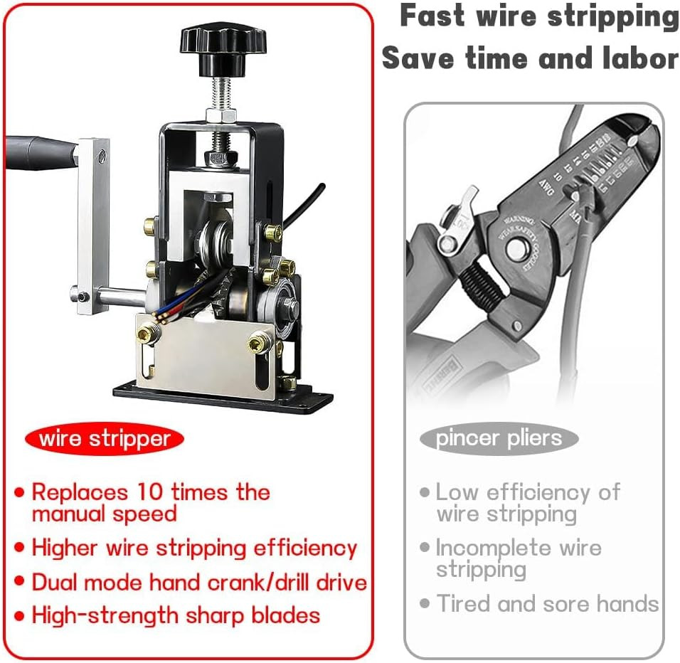 Automatic Copper Wire Stripper Machine, Pelador De Cable Electrico, Drill Powere