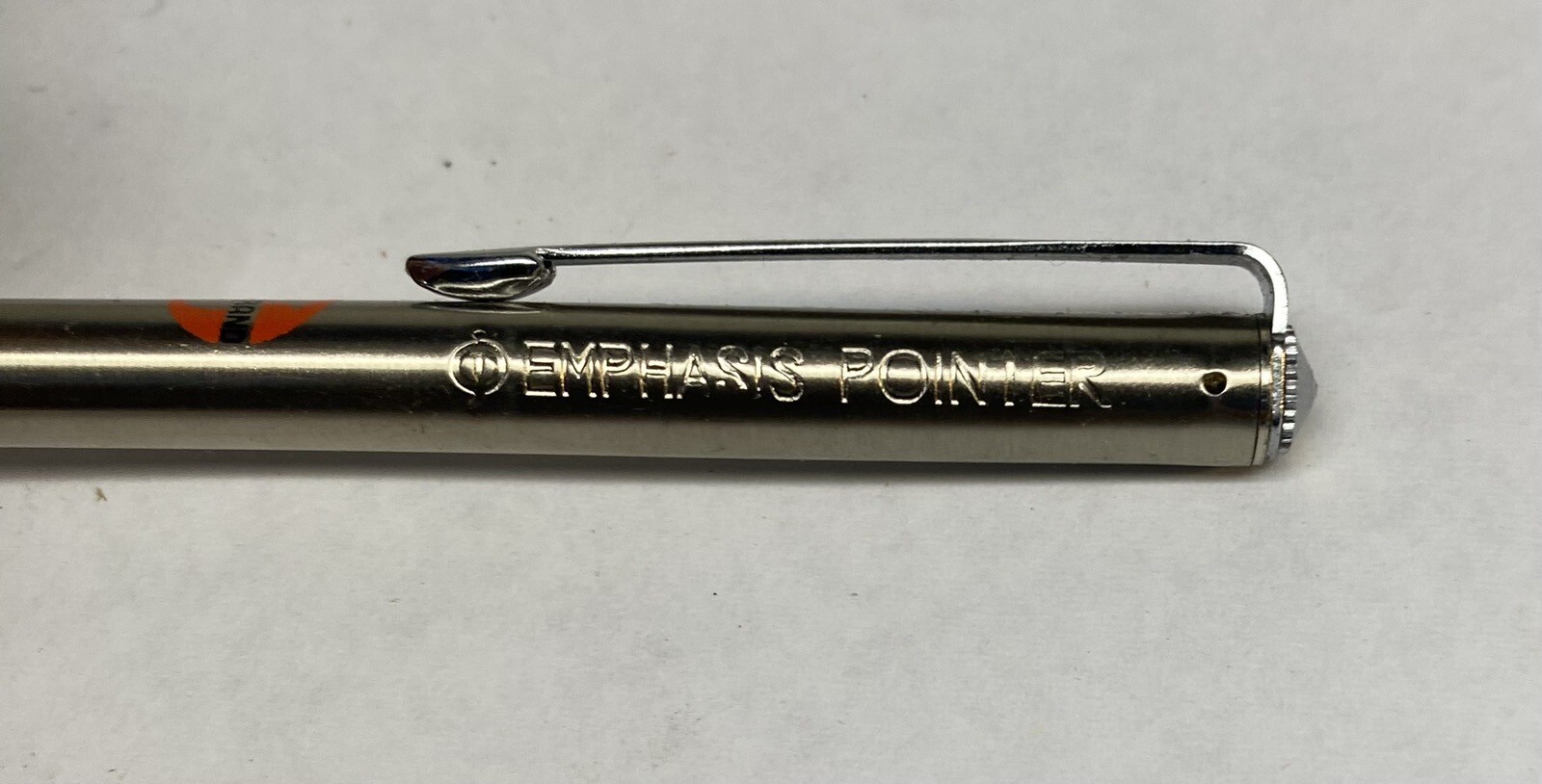 Vintage EMPHASIS POINTER Telescoping Pointer ~ 25” POCKET CLIP Sundstrand