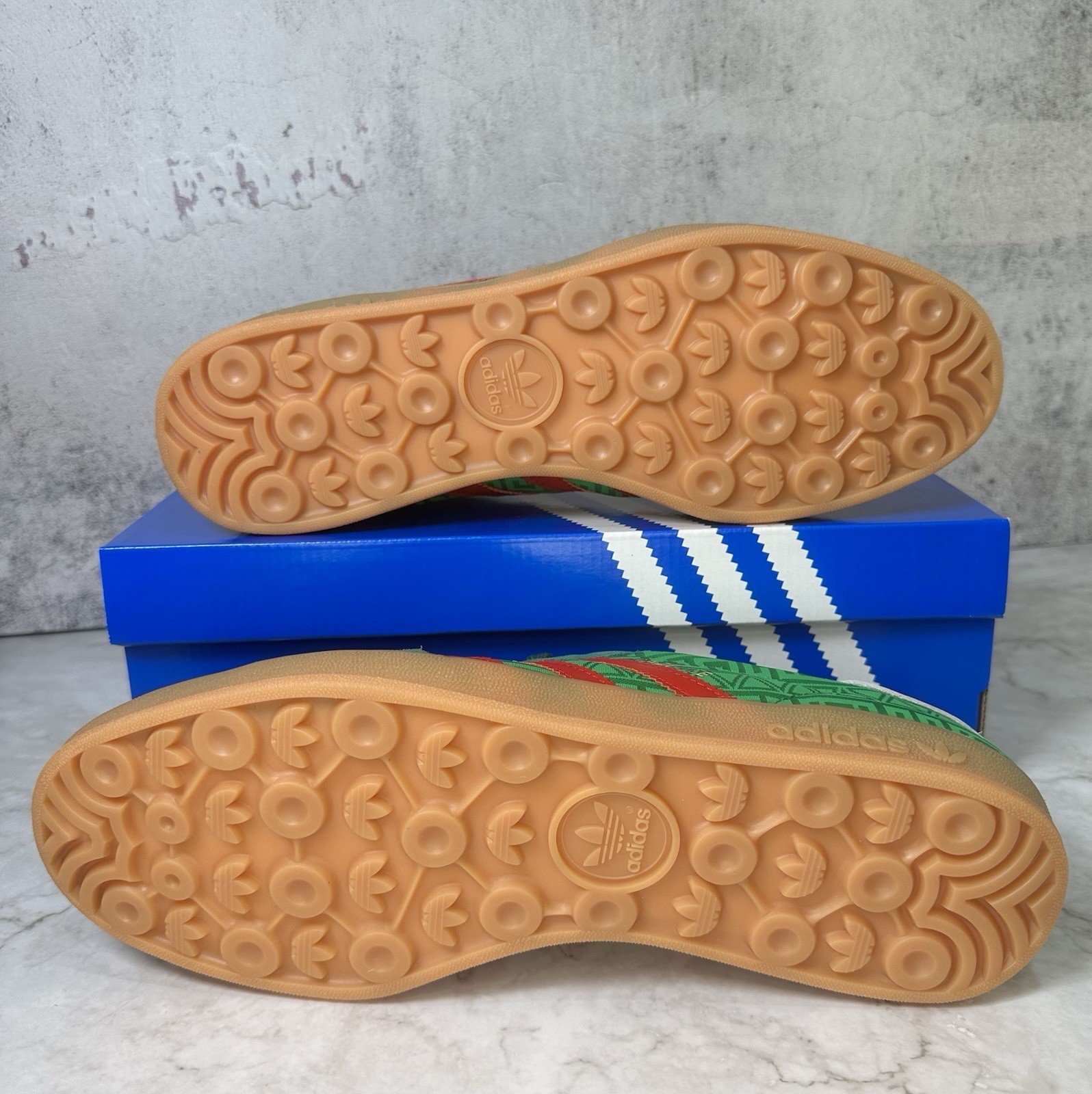 Adidas Gazelle Indoor IH9647 Green Red Mexico, Men's Sneaker FIFA