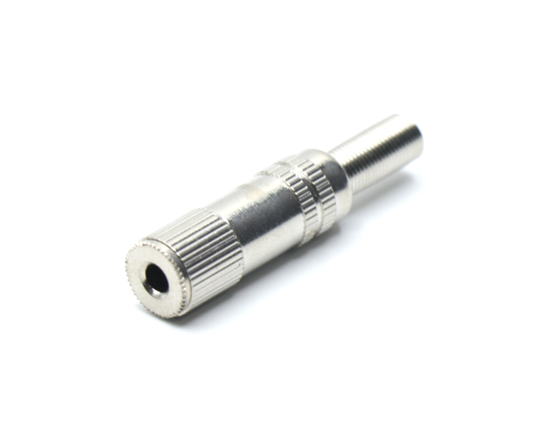 20 Pcs 3.5mm 1/8" Mono Female Audio TR Plated Jack Plug Adapter Connector