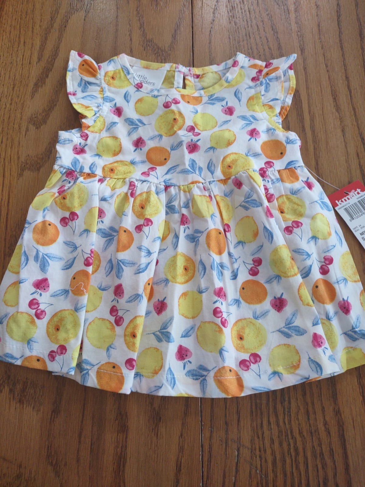 Little Wonders Newborn Girls Fruit Blouse