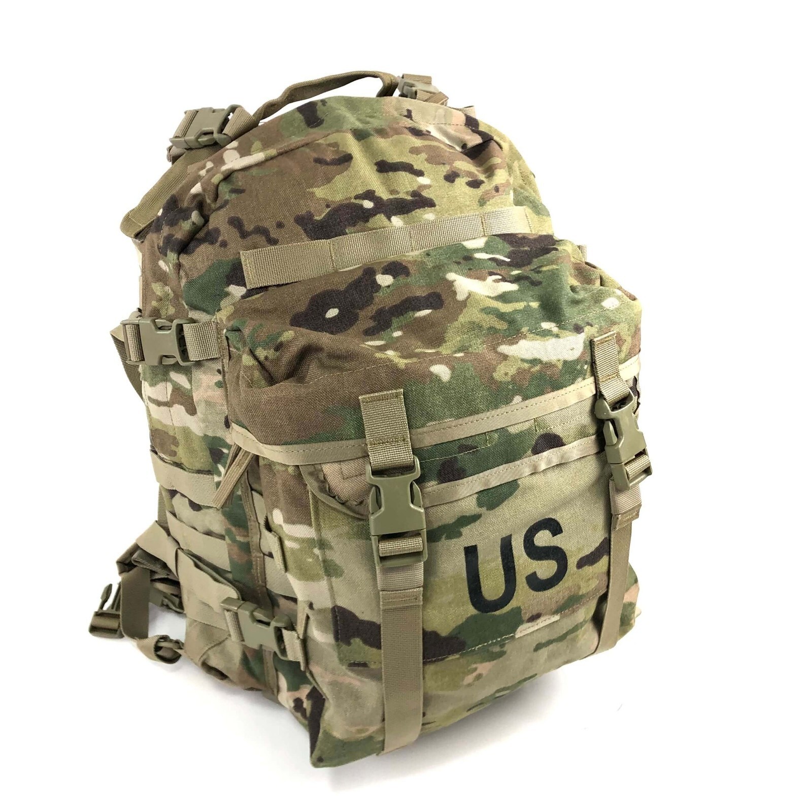 DAMAGED USGI Multicam OCP MOLLE Assault Pack 3 Day Backpack US w/ Stiffener