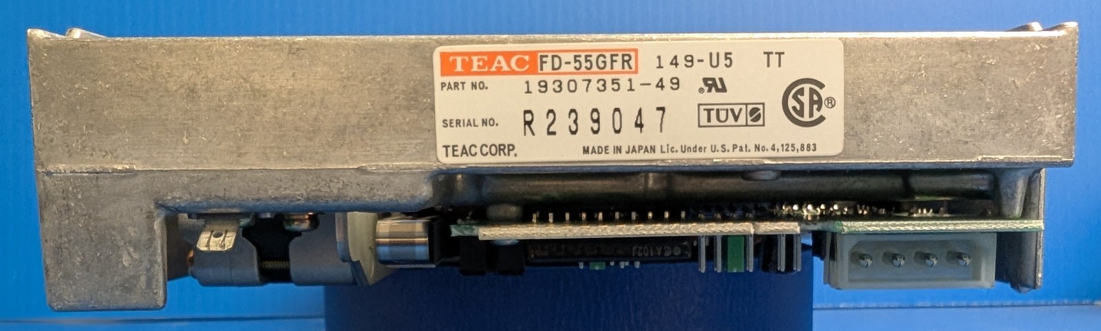 TEAC FD-55GFR-149-U5 FLOPPY 5.25 Beige