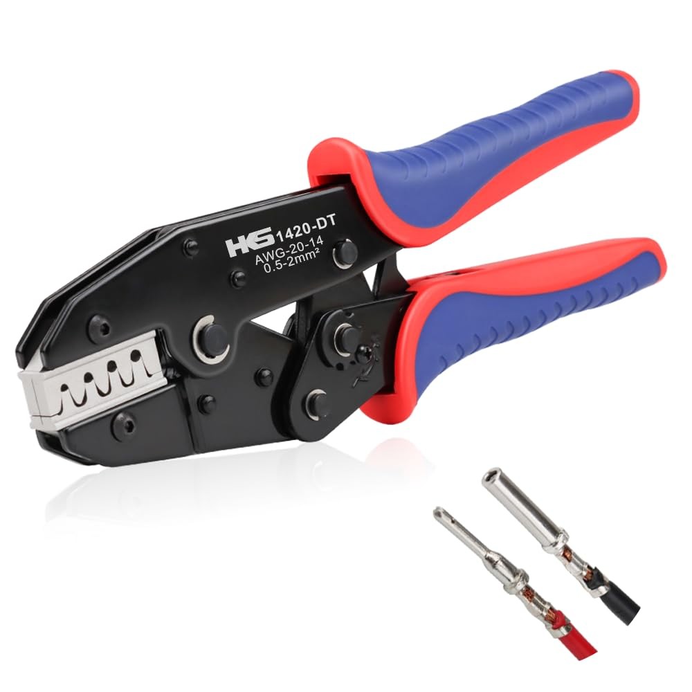 Hks 20-14Awg Size16 20 Deutsch Dt Dtm Crimp Tool Yf-1420Dt - Open Barrel
