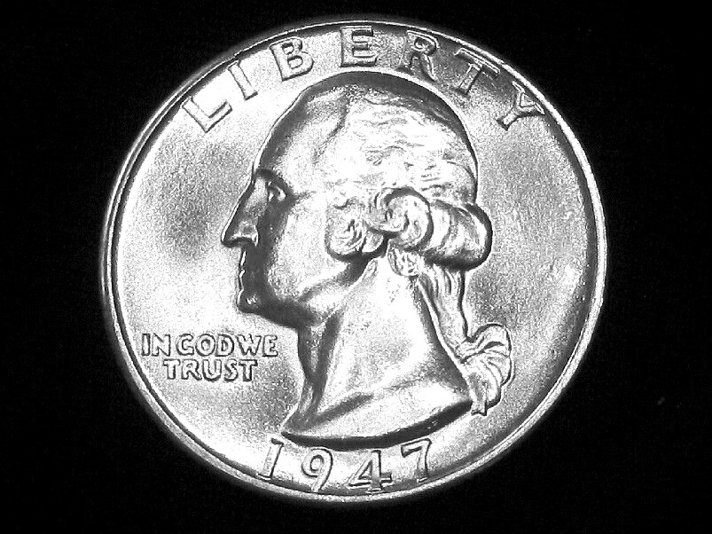 1947 Washington Quarter --- Very Choice Uncirculated