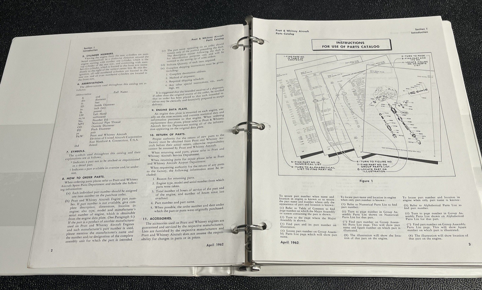 Twin Wasp S1C3G Engines Part Catalog Part 111464 Pratt & Whitney Copy
