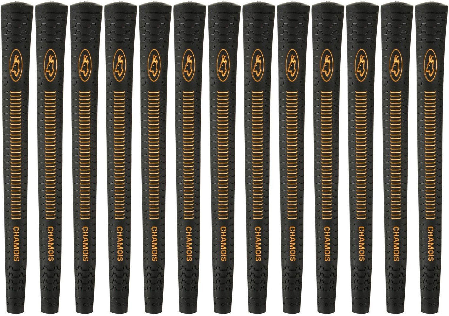 Avon Chamois Black Jumbo Golf Grips - Set of 13 - New