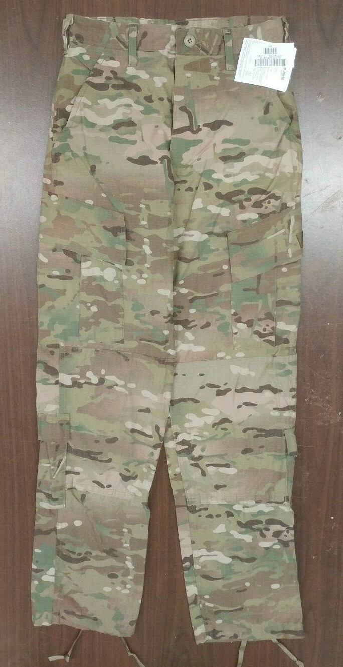 USGI MULTICAM  Flame Resistant Combat Pants w/ Insect Shield X Small Long NWT