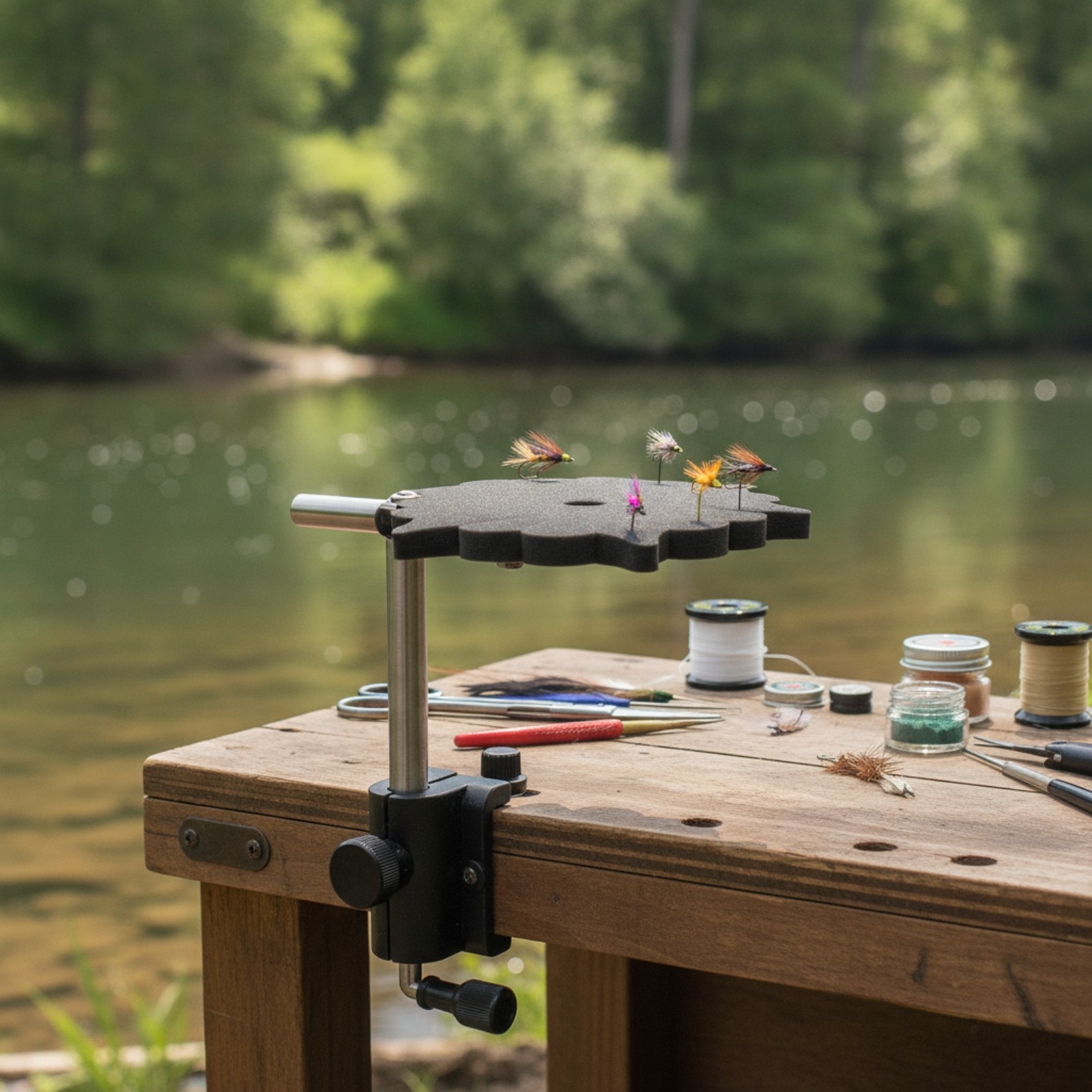 2 Pieces Fly Tying Insert Dense Organizer Matte for Anglers