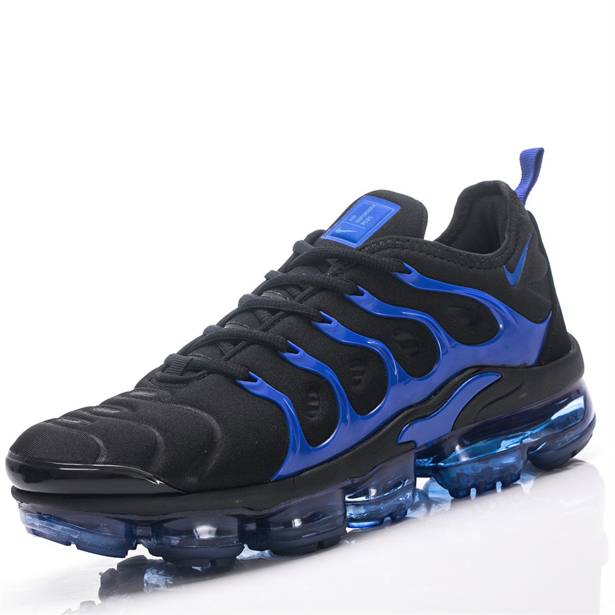 Best Sellers Men's Running Shoes New Black and blue Nike Air VaporMax TN Plus