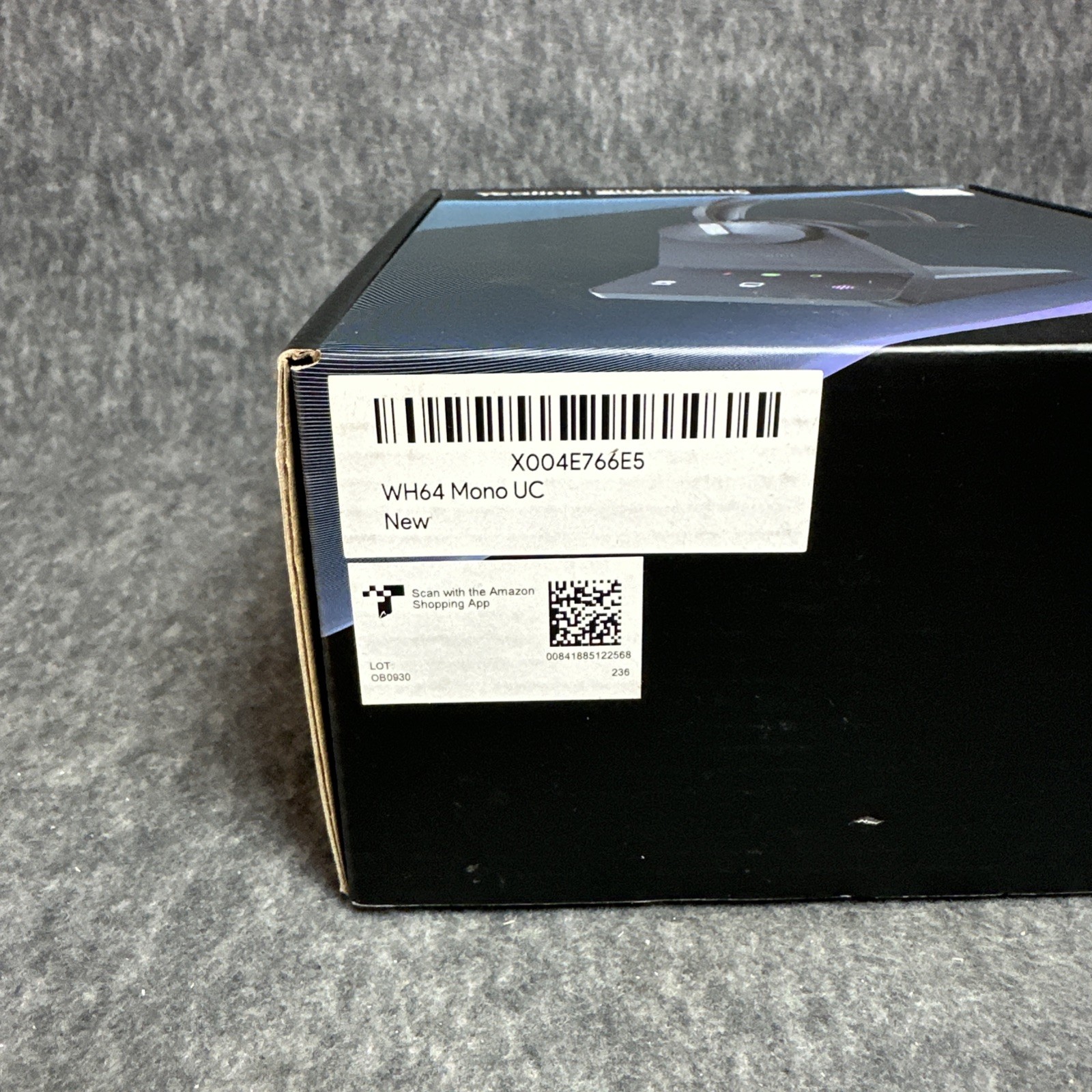 Yealink WH64 DECT & Bluetooth Mono UC Zoom Wireless Headset 606 ft Range NEW