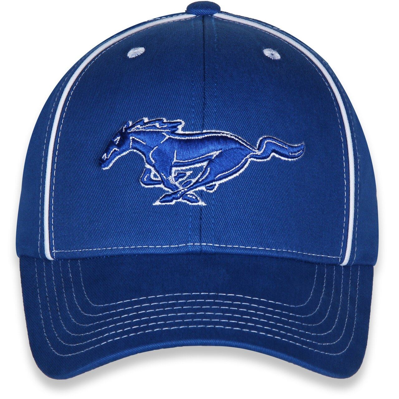 Blue on Blue Ford Mustang Running Horse Hat * Ships Worldwide & FREE to the USA!