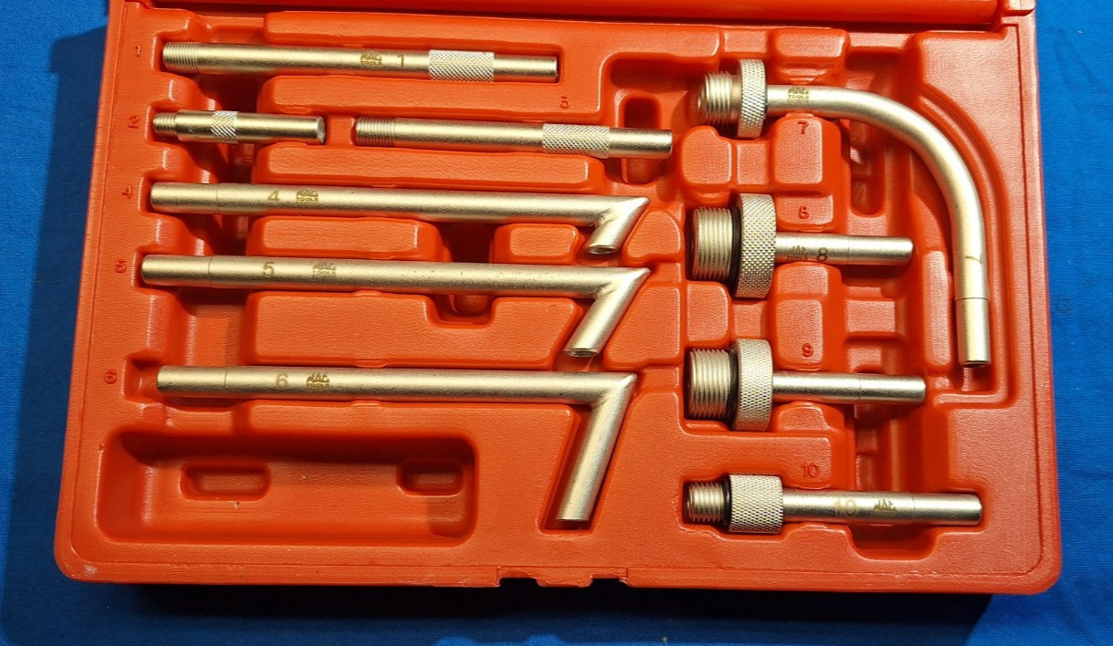 Mac Tools SD1580ATA 10 piece ATF refill adapter set UN-USED