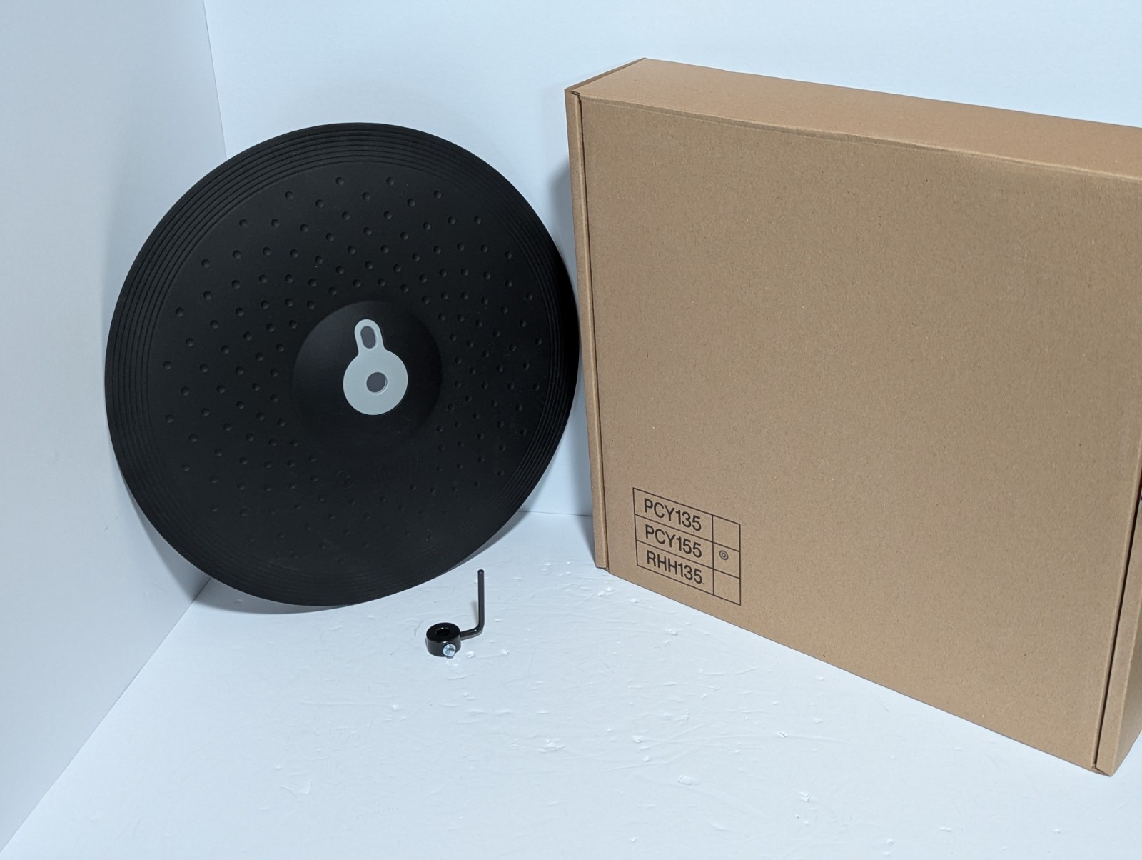 Yamaha PCY155 3-Zone Electronic Cymbal Pad - 15" W/Stopper - NEW