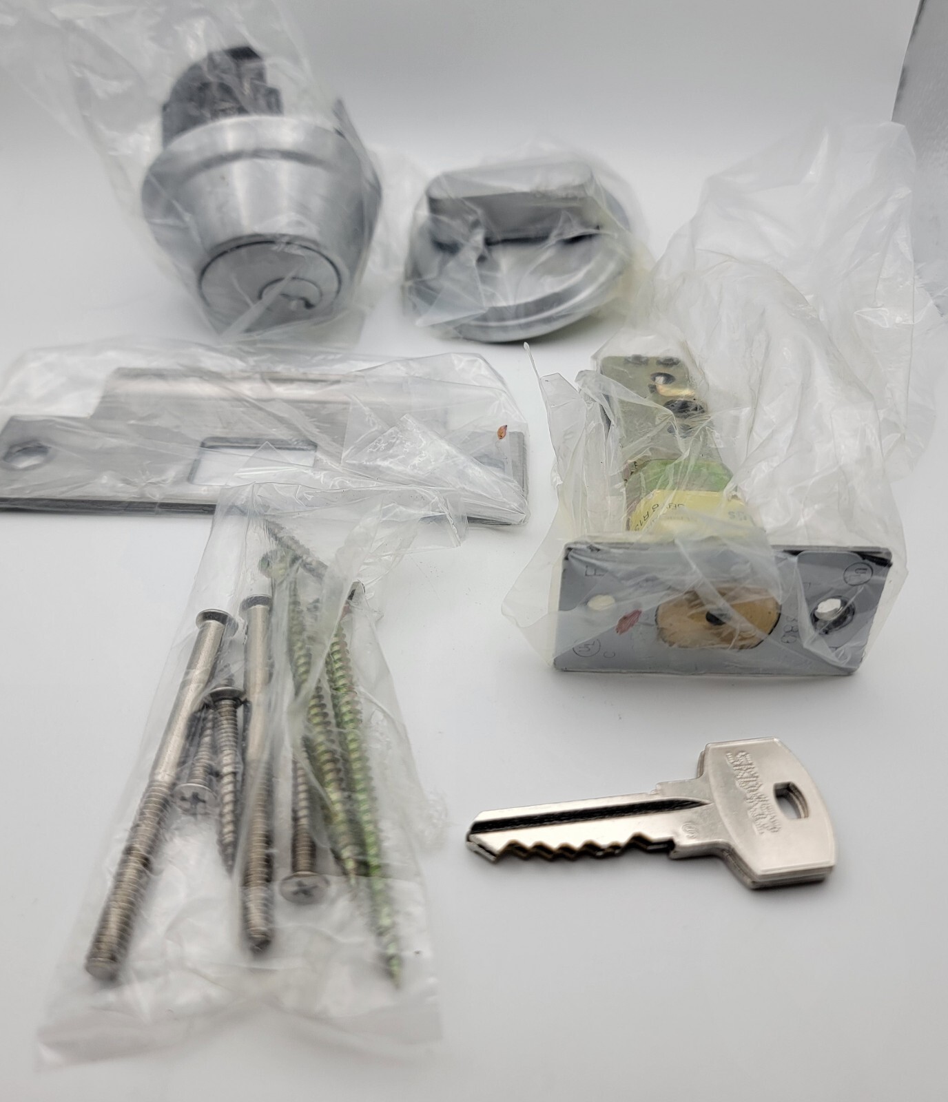 Stanley Commercial Hardware Commercial Single Cylinder Auxiliary Door Deadbolt