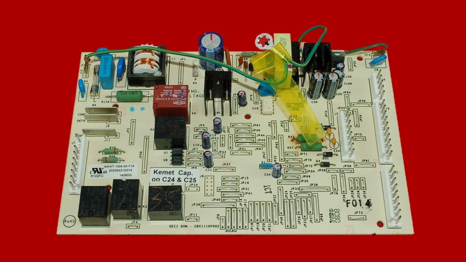 GE Refrigerator Control Board 200D6221G014 | OEM Used Tested