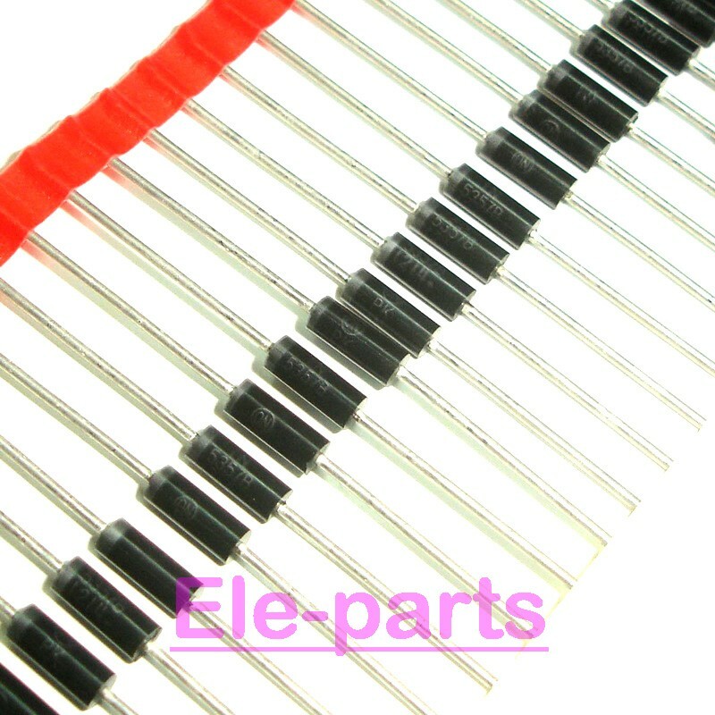 100 PCS 1N5357B DO-201 1N5357BRLG 1N5357 IN5357 5 WATT 20V Zener silicon diodes