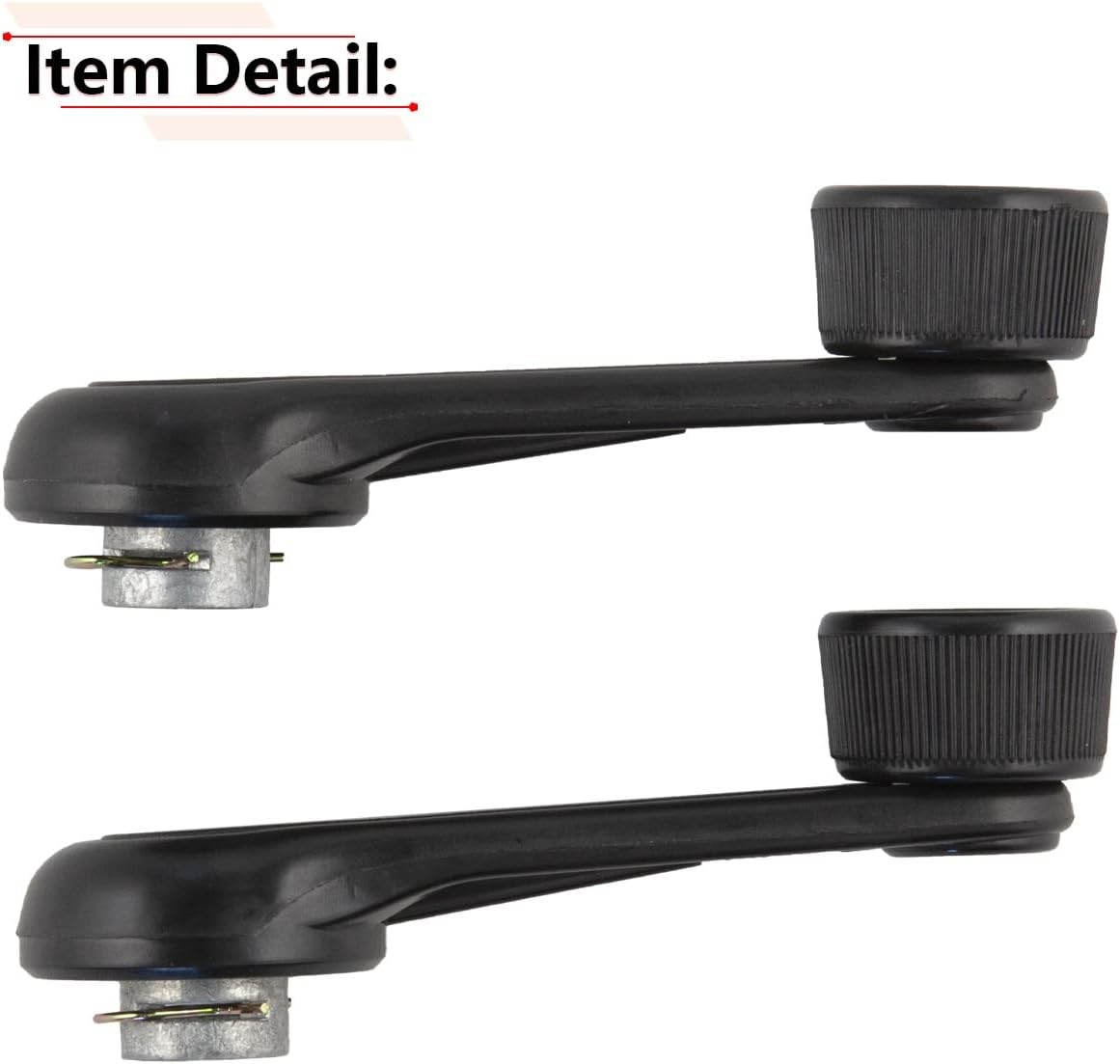1Pair Window Crank Handle Compatible with Models, for 4Runner Camry Corolla Taco