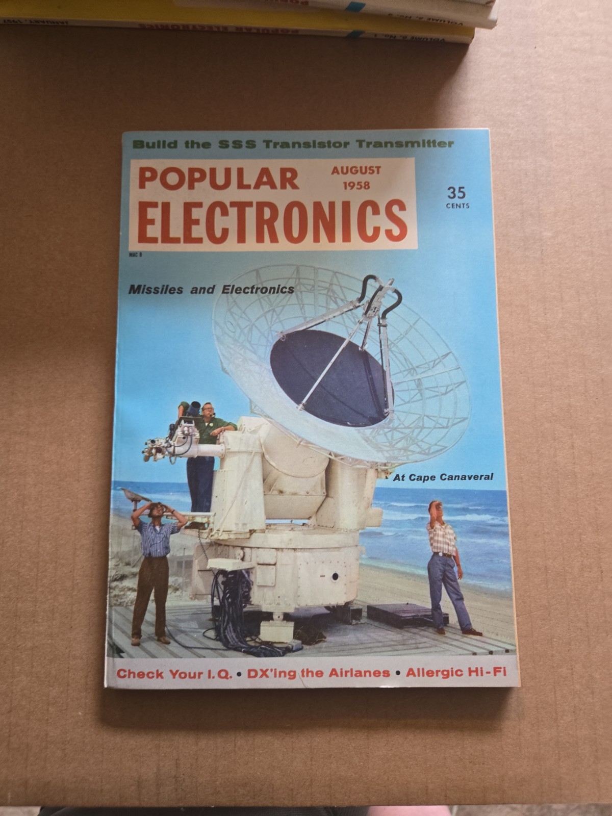 Vintage Popular Electronics Magazine  1957 August