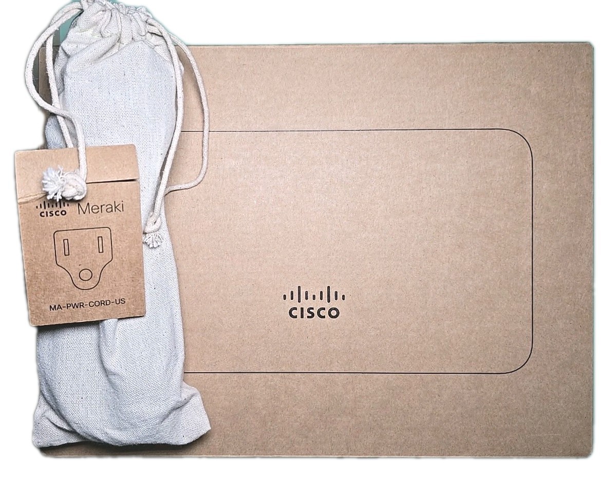 CISCO Meraki MX64-HW 250 Mbps 4x 1GB LAN RJ-45 NEW UNCLAIMED & A40 Power Cord