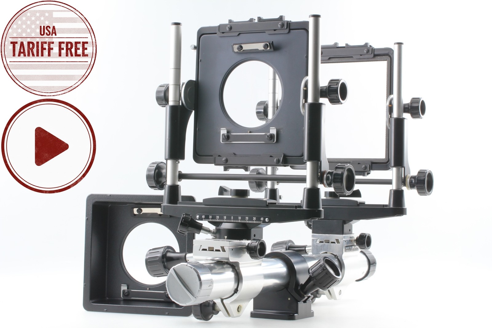 [Near MINT] Wista M450 Monorail 4x5 Large Format Body Only No Bellows From JAPAN