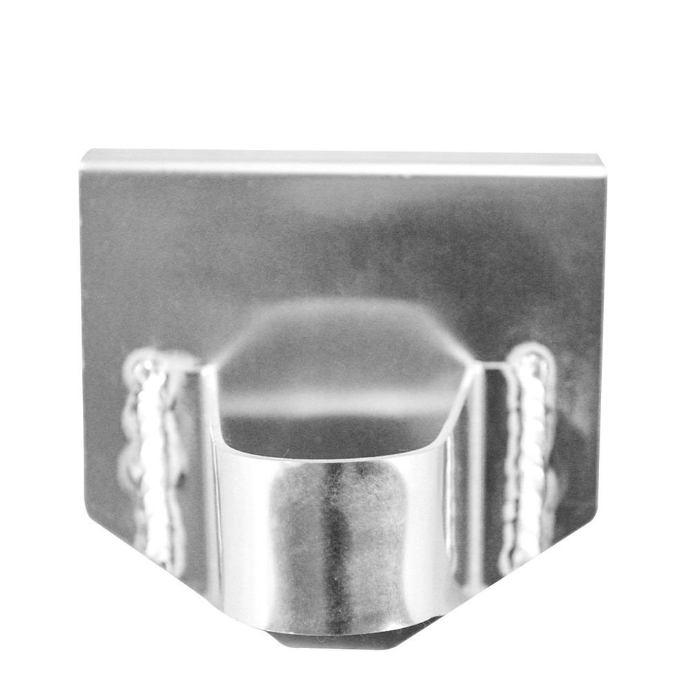 Silver Aluminum T-Handle Tool Box Holder Rack Organizer for Trailer Garage Shop