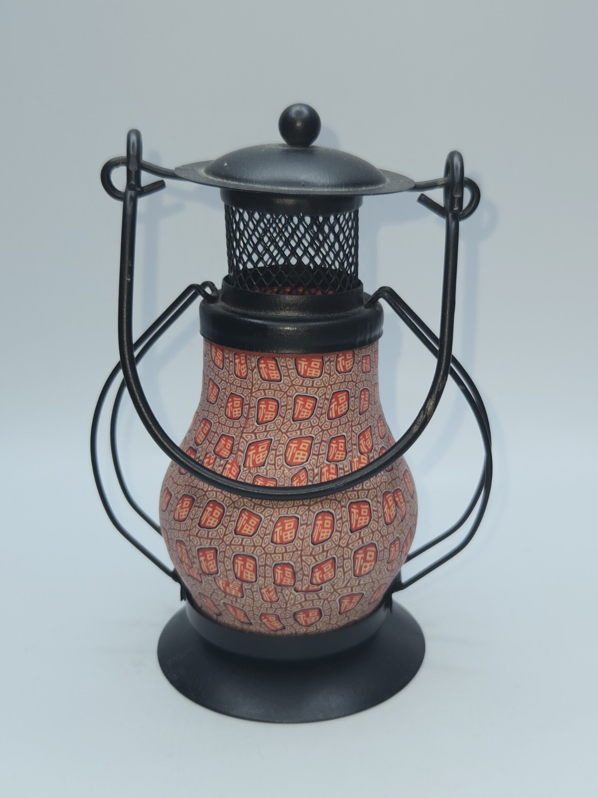 Spruit Metal and Glass Moziac Decorative Lamplight Candle • Rajastahani Art Lamp