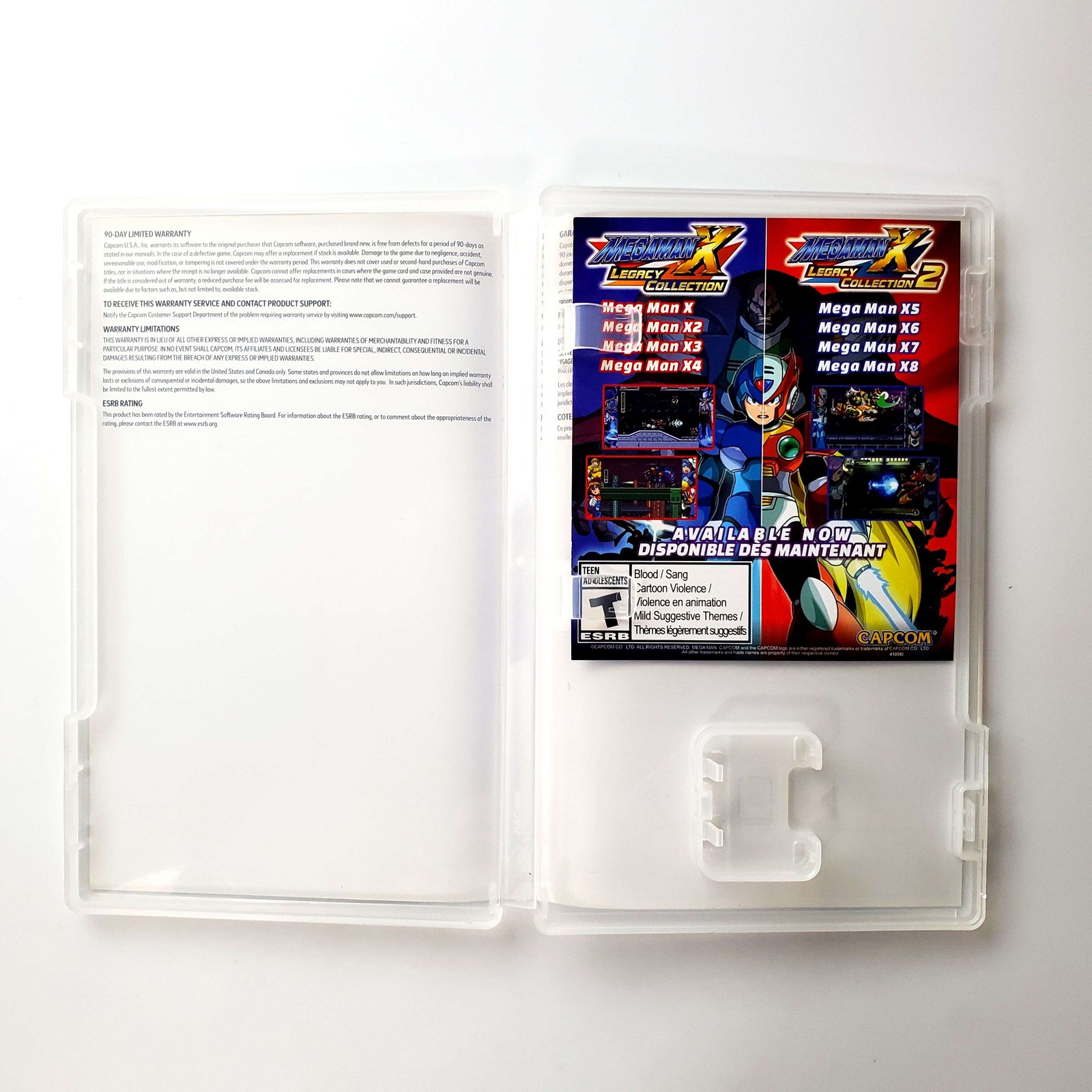No Game, Box Only - Mega Man 11 - Nintendo Switch Original