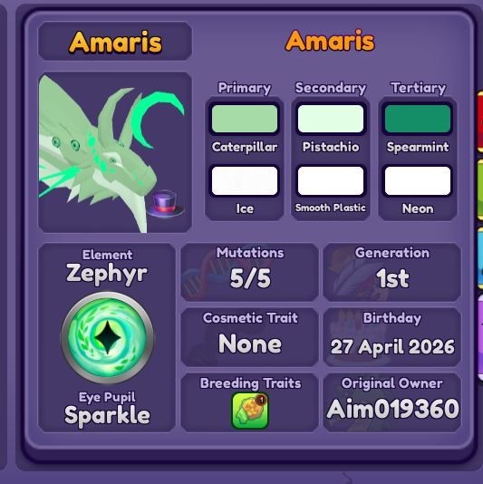 Constello & Amaris & Uheailes ALL TYPES | Dragon Adventures | D.A | CHEAPEST |