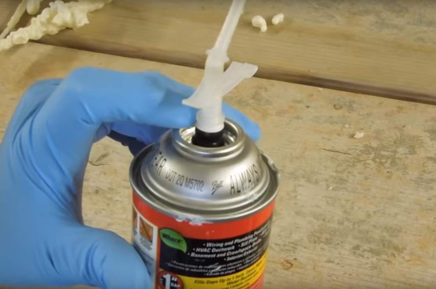 Newflager Spray Foam Replacement Tubes Nozzle, Gap Filling Insulating White