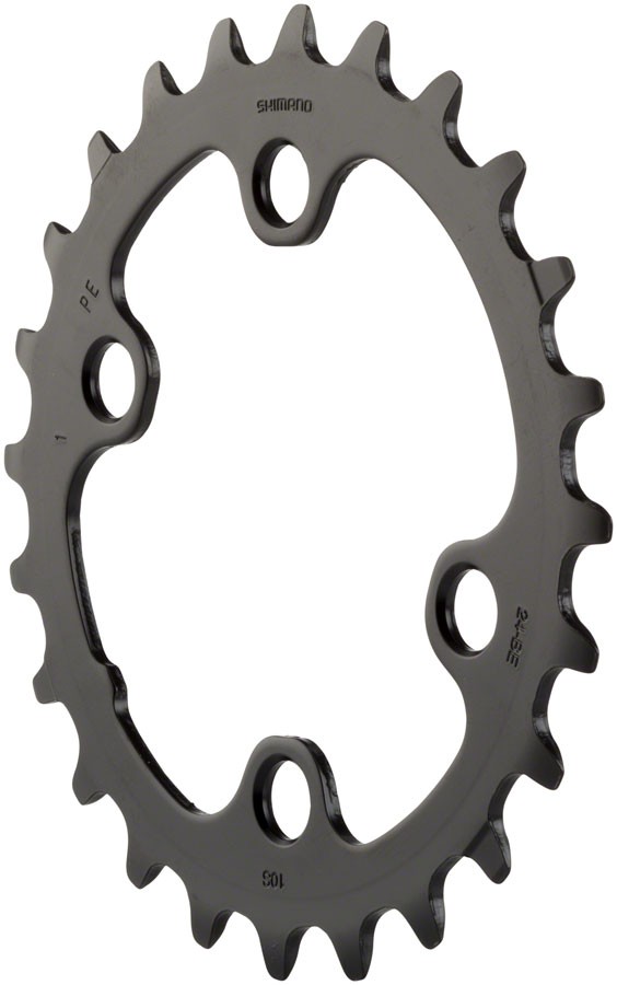 Shimano Deore FC-M6000 24T Chainring - 10 Speed, 64mm BCD, for 34-24T Set