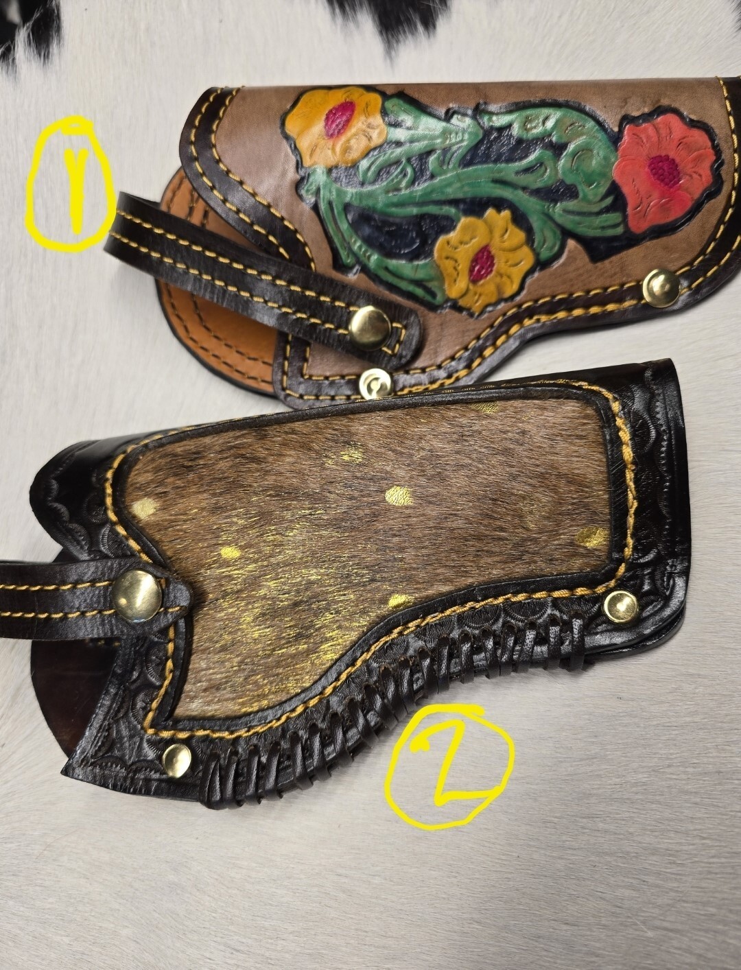 CUSTOM LEATHER RIFLE/ SHOTGUNG SLING