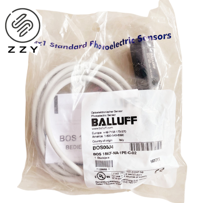 1 PCS   Diffuse Sensors   BOS00J4 (BOS 18KF-NA-1PE-C-02)