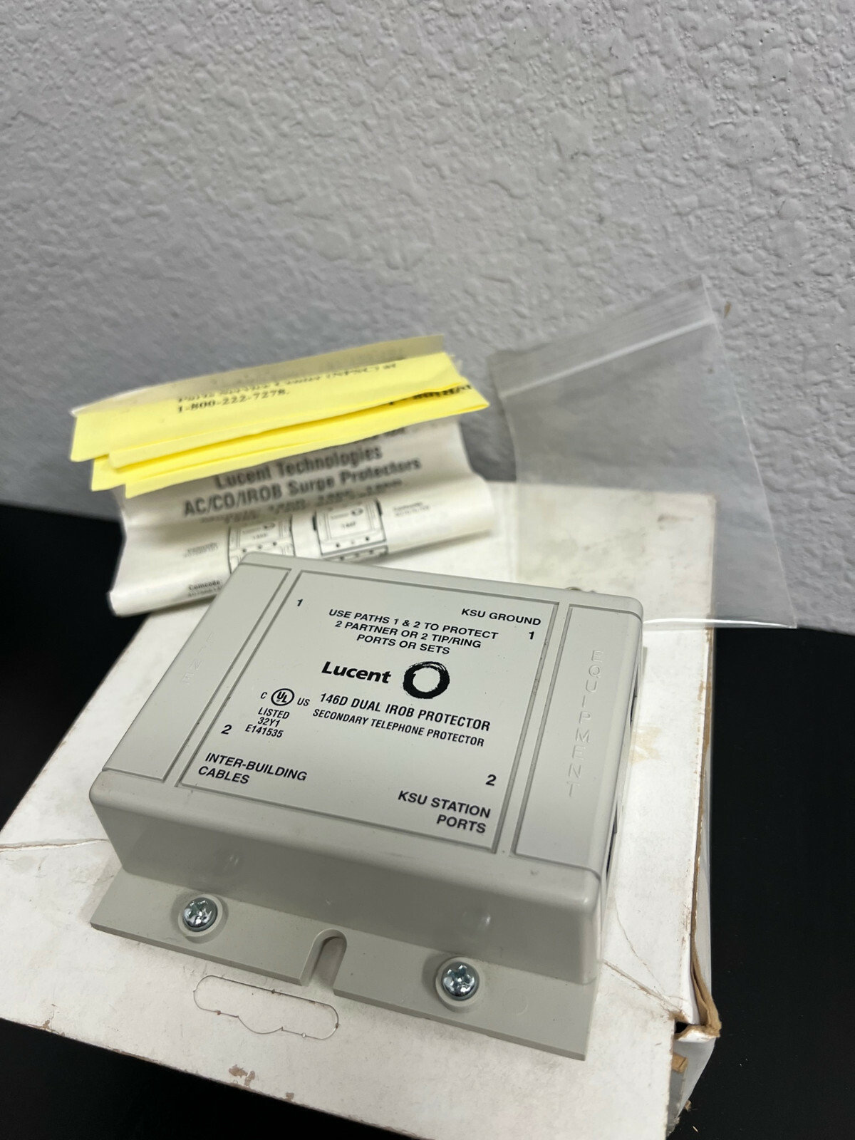 AT&T 146D Dual IROB Telephone Protector (407568146)