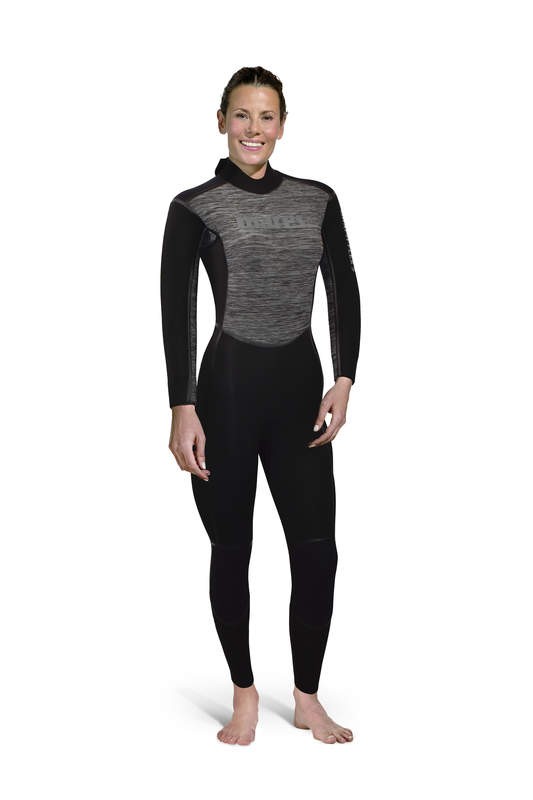Mares 3mm Graph-Flex Wetsuit - Women's - Black/Grey - Size 8