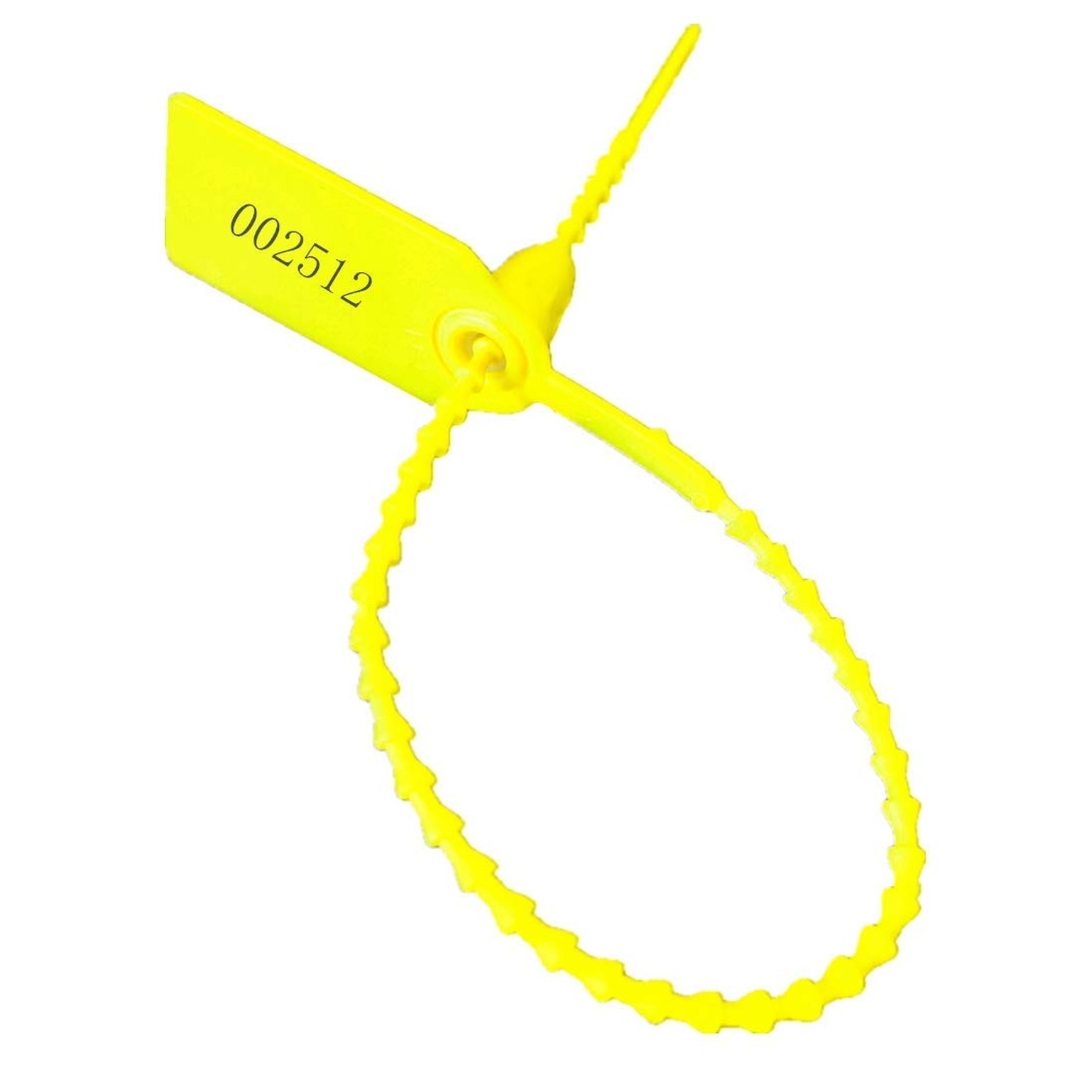 250mm Pull-Tite Plastic Security Seals Shipping Tags Disposable Signage Numbe...
