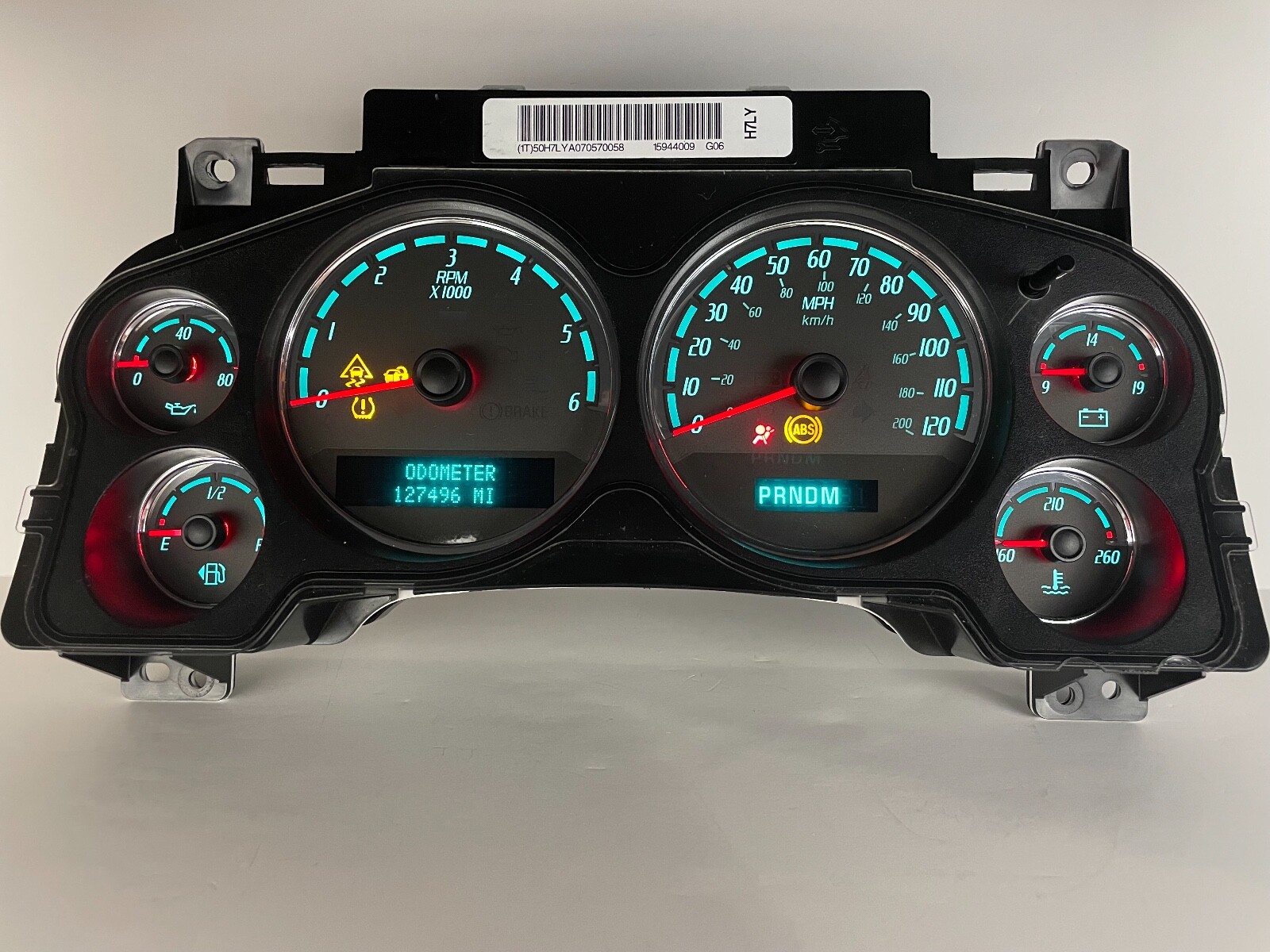 07-13 Sierra Yukon Denali Speedometer Instrument Gauge Cluster