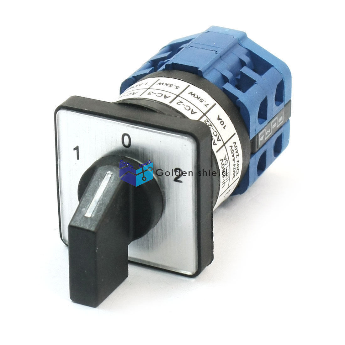 LW28-10/2 8 Screw Terminals 3 Position Changeover Switch 2 Phase 660V 10A