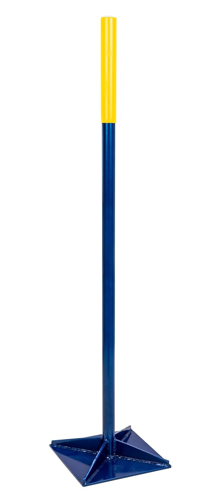 Tamper 62491 with 10 X 10-Inch Strong Steel Base, 45-Inch Handle, Powder-Coated
