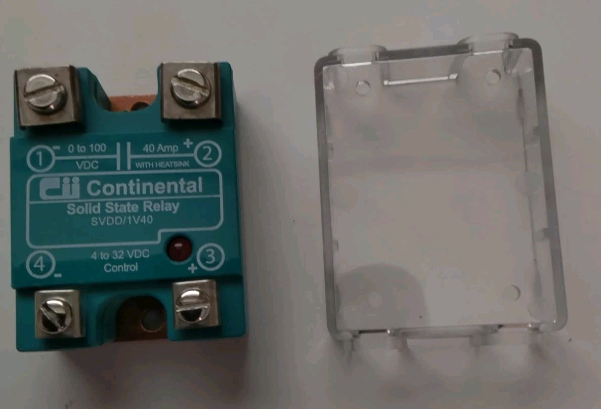 Solid State Relay, DC Control, 100 VDC @ 40A LOAD,  SVDD/1V40