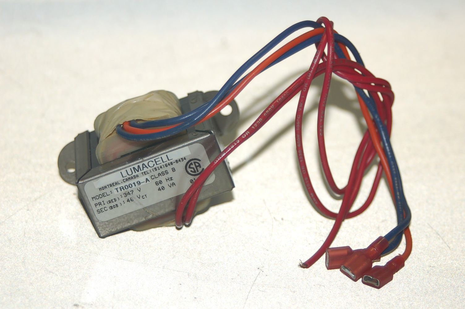 LUMACE TR0019-A POWER TRANSFORMER